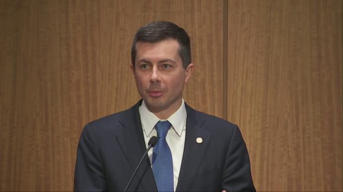 Transportation Secretary Pete Buttigieg on Wednesday spoke at a Safety Summit organized by the Federal Aviation Administration, wher<em></em>e he acknowledged that 