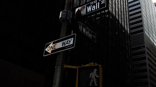 Wall Street in New York