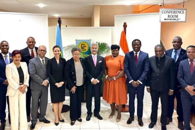 India and CARICOM Nations Discuss Wide-Ranging Issues in Ministerial Meeting