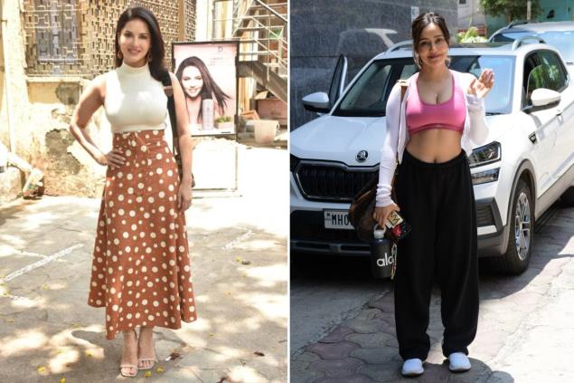 Sunny Leone, Neha Sharma, Bhumi Pednekar, Palak Tiwari Among Celebrities Spotted Out And a<em></em>bout