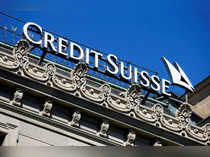 FILE PHOTO: Logo of Swiss bank Credit Suisse is seen in Zurich