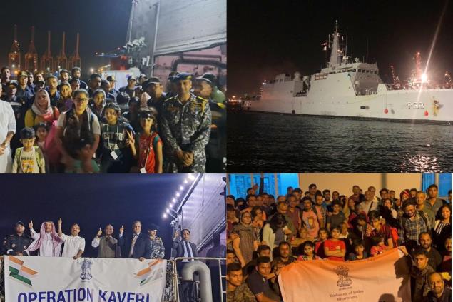 'Operation Kaveri Unfolds': Second Batch of 121 Stranded Indians Leaves Port Sudan for Jeddah