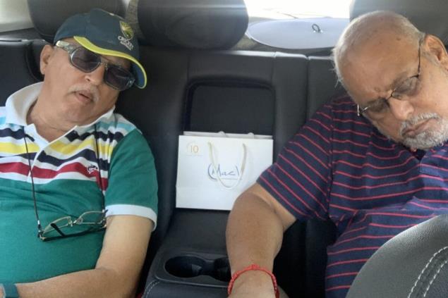 Man's Photo Of His Dad And Father-In-Law On A Road Trip Wins Hearts Online