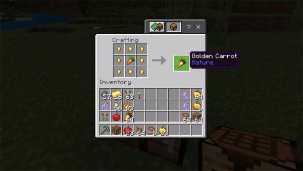 craft-golden-carrot-in-minecraft