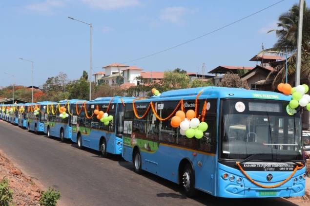 PMI Electro Delivers 20 Electric Buses to Join the State Fleet in Goa, Details Here