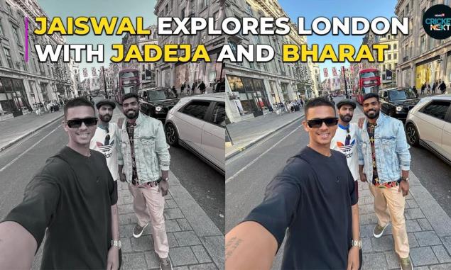 Ahead of WTC Final, Yashasvi Jasiwal Explores Lo<em></em>ndon with Ravindra Jadeja, KS Bharat