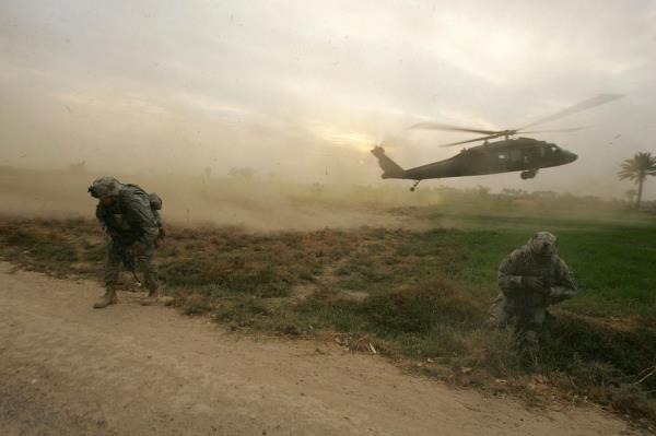 us soldiers with the 101st airborne division