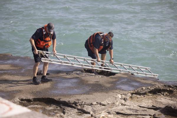 Chicago police resume the search on June 22, 2023, for a 19-year-old woman who disappeared the previous day while swimming at Foster Beach in Chicago.