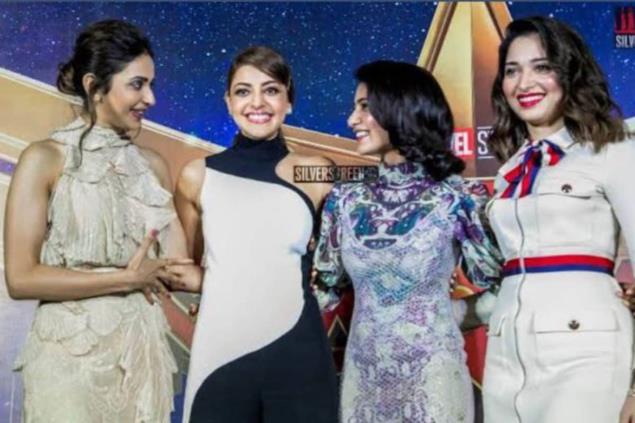 Samantha Ruth Prabhu Poses With Tamanaah Bhatia, Kajal Aggarwal and Rakul Preet In This Rare Photo