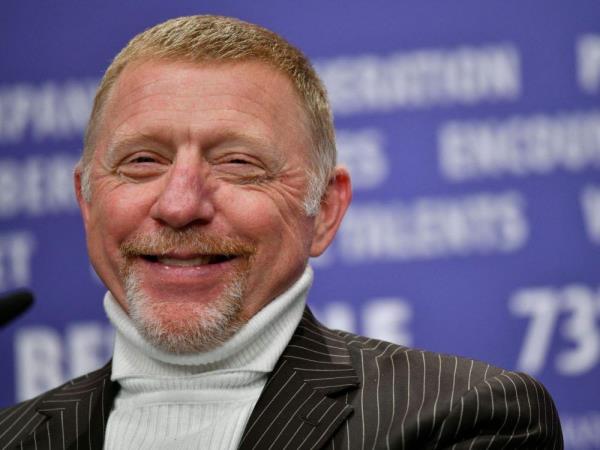 German tennis legend Boris Becker